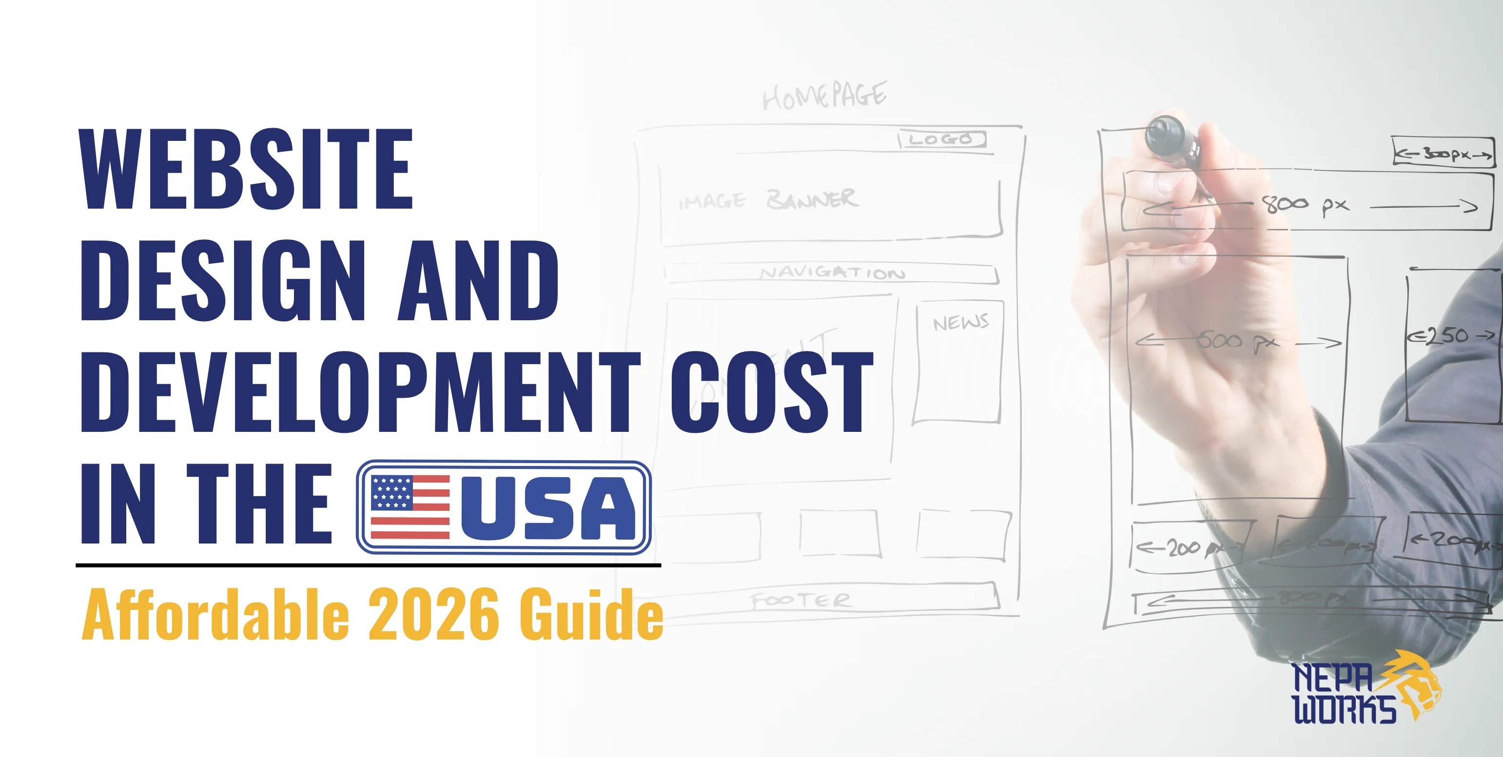 Affordable Website Design & Development Cost in the USA 2026