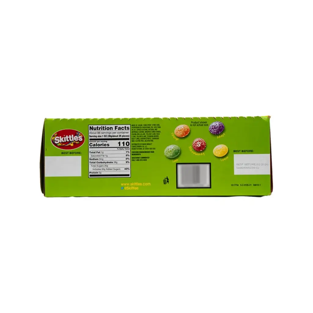 SKITTLES 24-3.3OZ SHARE SIZE SOUR