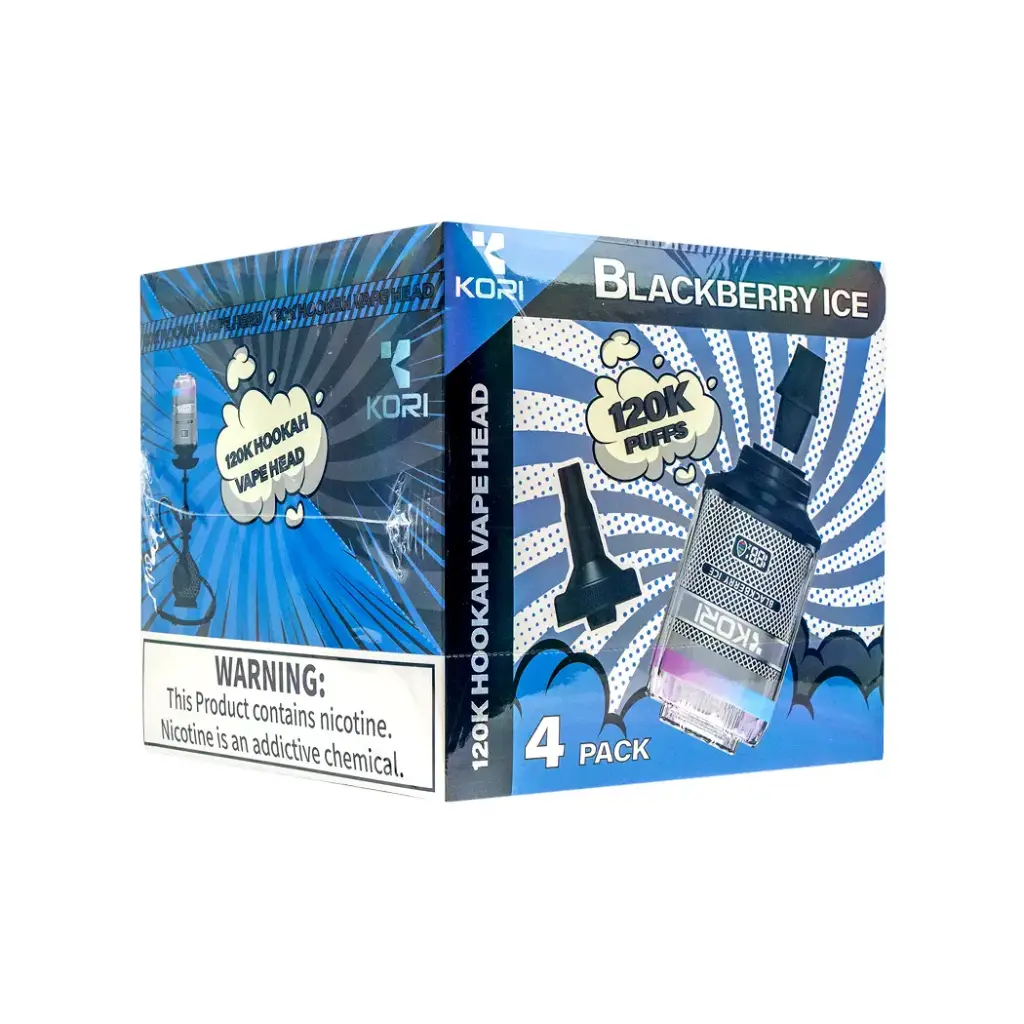 KORI 4PK 120K PUFFS HOOKAH VAPE HEAD 