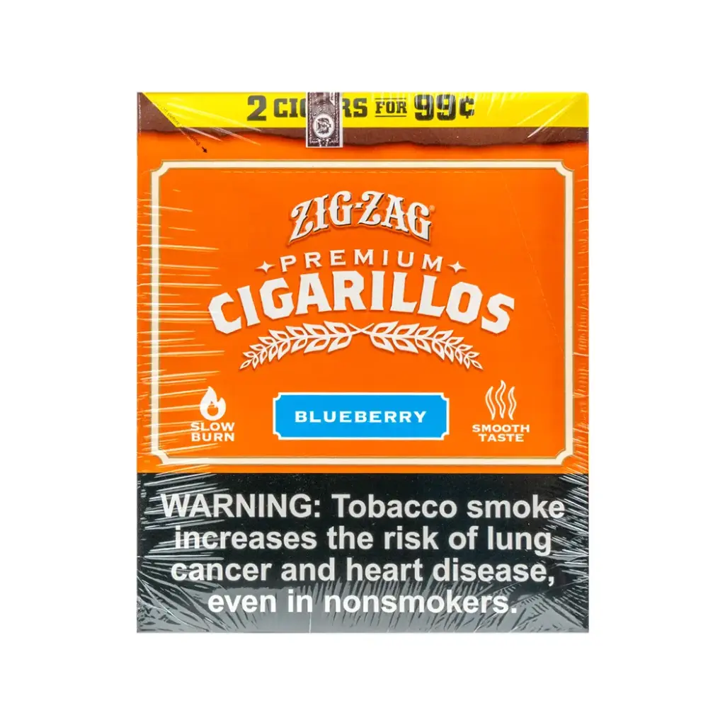 ZIG ZAG 2 FOR $0.99 CIGARILLOS