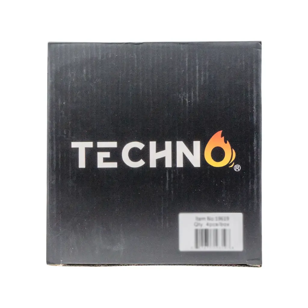 TECHNO 6.75" SLANT TORCH LIGHTER - 4CT