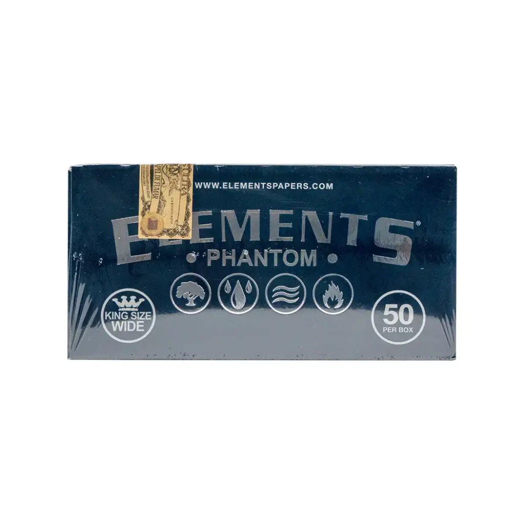 ELEMENTS PHANTOM KING SIZE WIDE 50 PER BOX