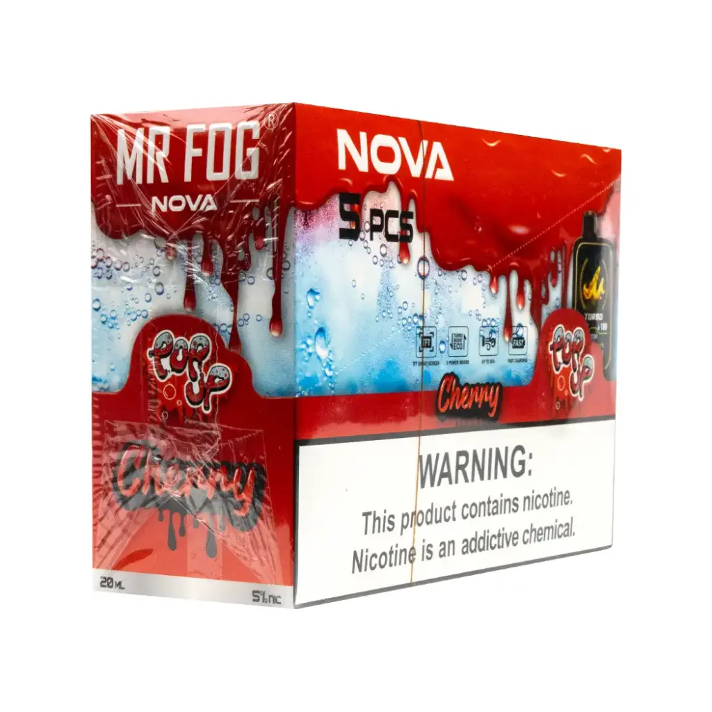 MR FOG NOVA 5PK  36K PUFFS (POP UP) CHERRY