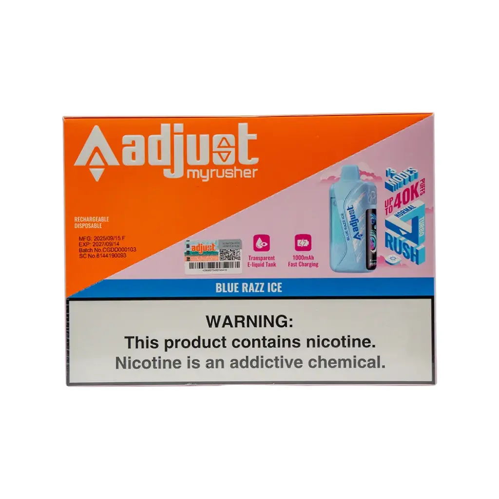 ADJUST MY RUSHER 5% 5PK DISPOSABLE