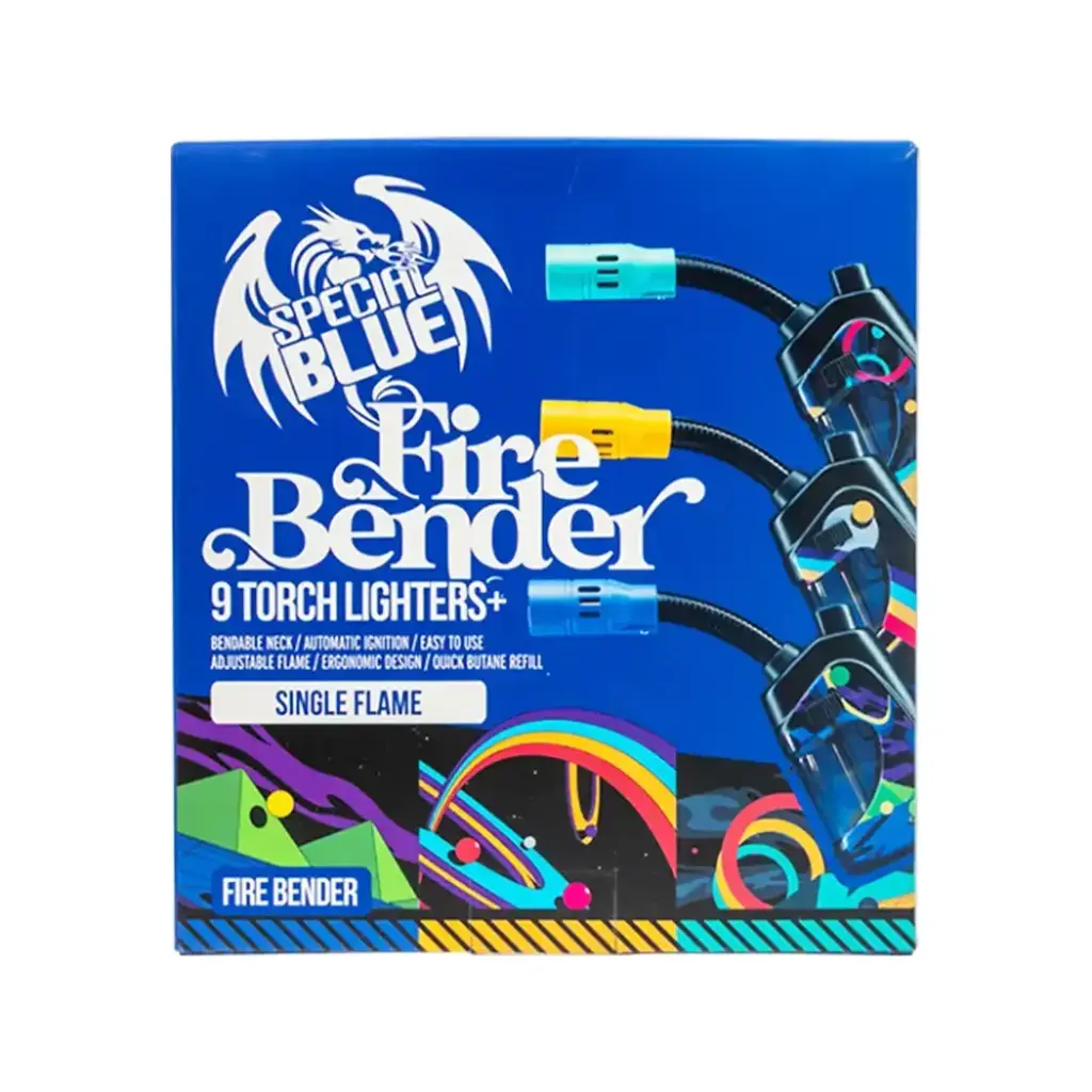 FIRE BENDER TORCH DISPLAY 9 PCS