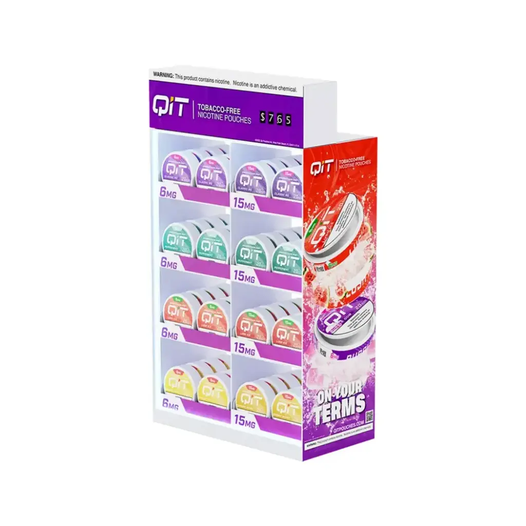 QIT WITH ASSORTED 16ROLLS 1 DISPLAY