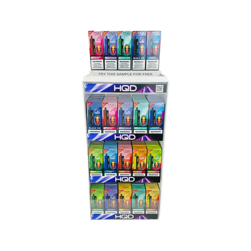 HQD SHISHA DISPLAY 16 CT (80 DEVICES)