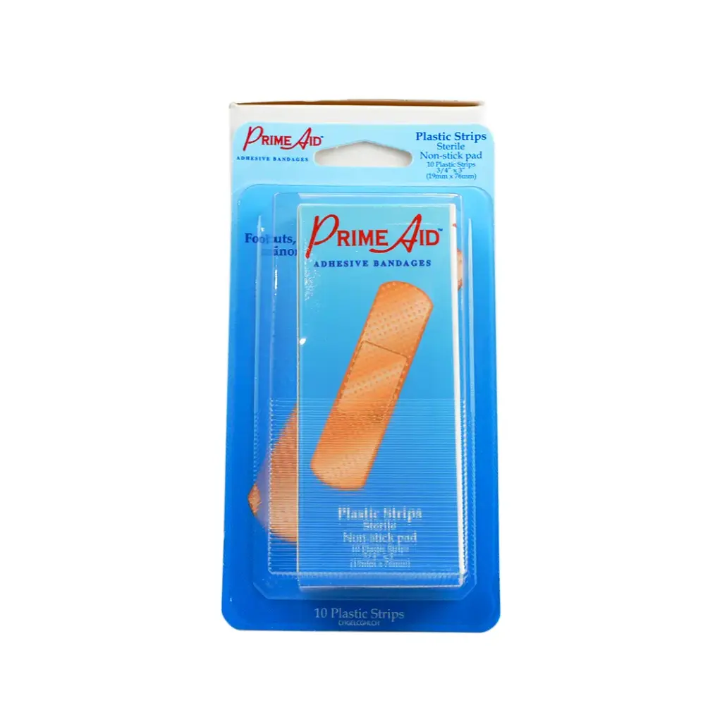 PRIME AID BANDAGES 10CT. BLISTERED 6 X 1