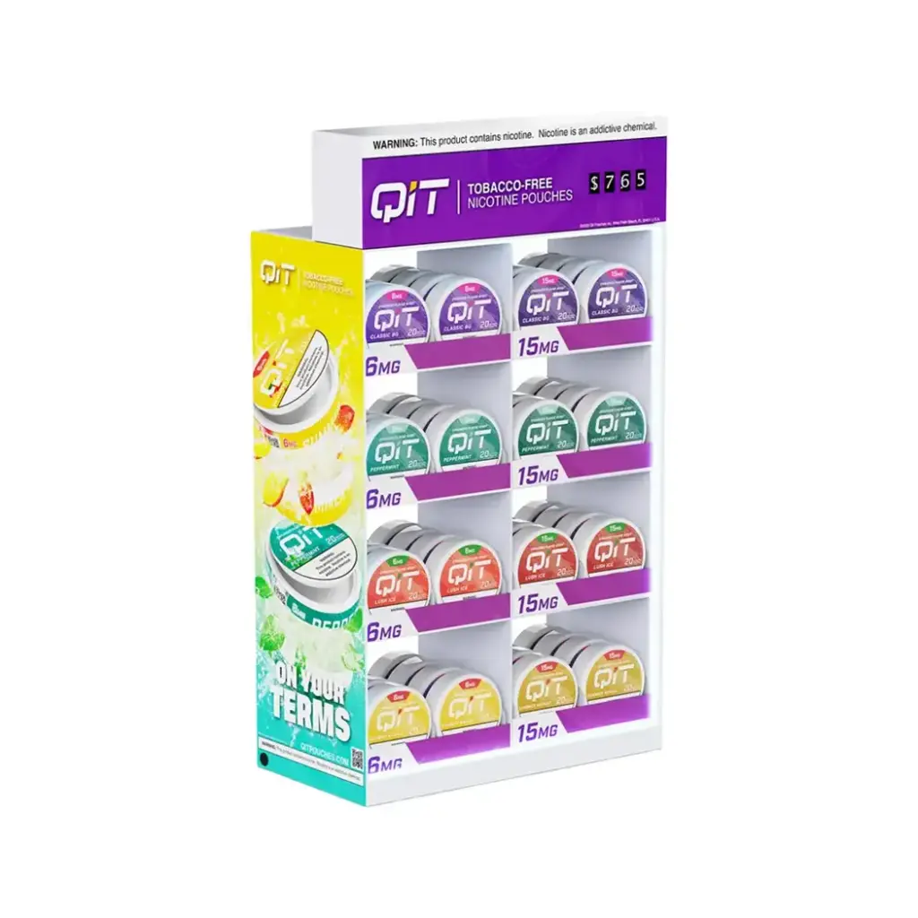 QIT WITH ASSORTED 16ROLLS 1 DISPLAY