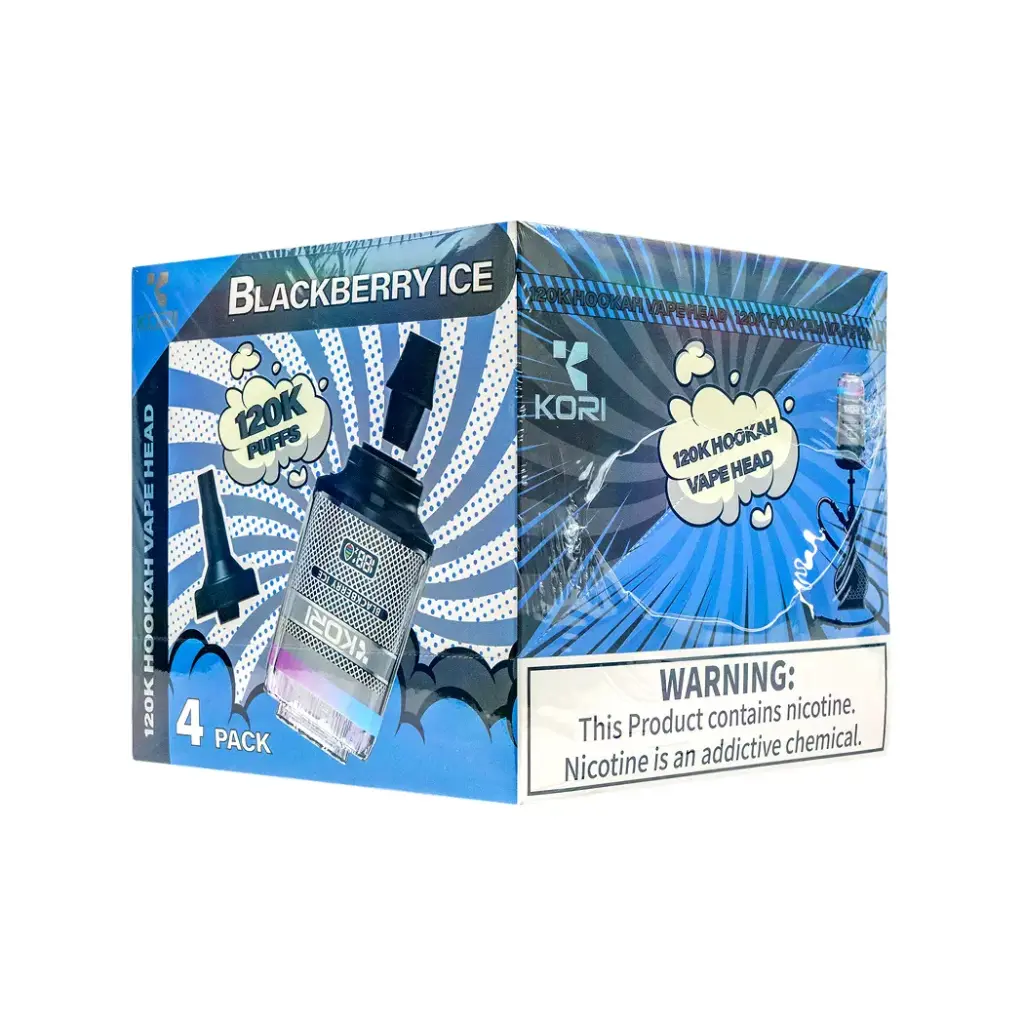 KORI 4PK 120K PUFFS HOOKAH VAPE HEAD 