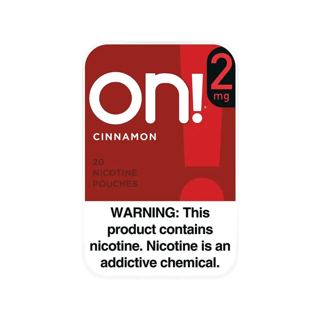 ON! NICOTINE POUCHES 5PK 2MG