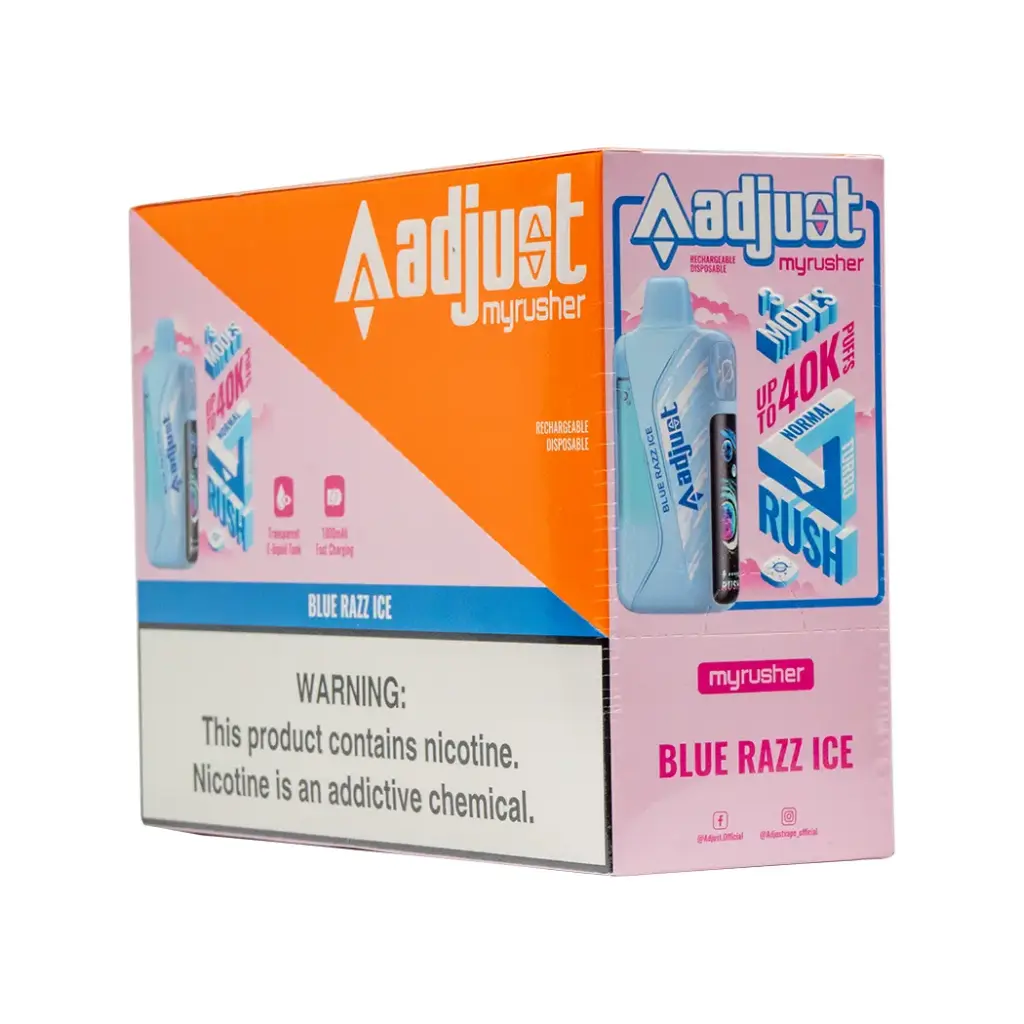 ADJUST MY RUSHER 5% 5PK DISPOSABLE